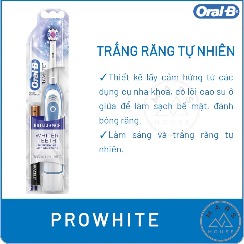 Bàn Chải Đánh Răng Pin Oral-B