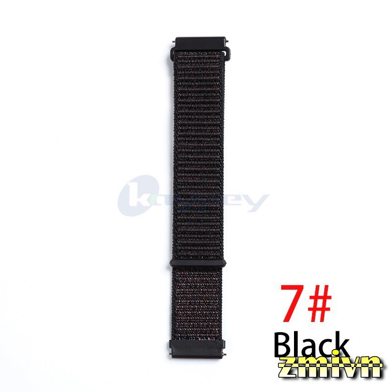 Dây đeo Nylon Cho Đồng Hồ Thông Minh Xiaomi Ls02 /Amazfit Gts 2 / Ticwatch Ls02 / Comi P8 / Gtr 42mm...