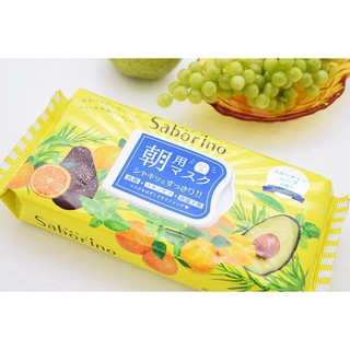 Hộp 32 MIẾNG MẶT NẠ TRÁI CÂY DƯỠNG DA SABORINO NHẬT BẢN