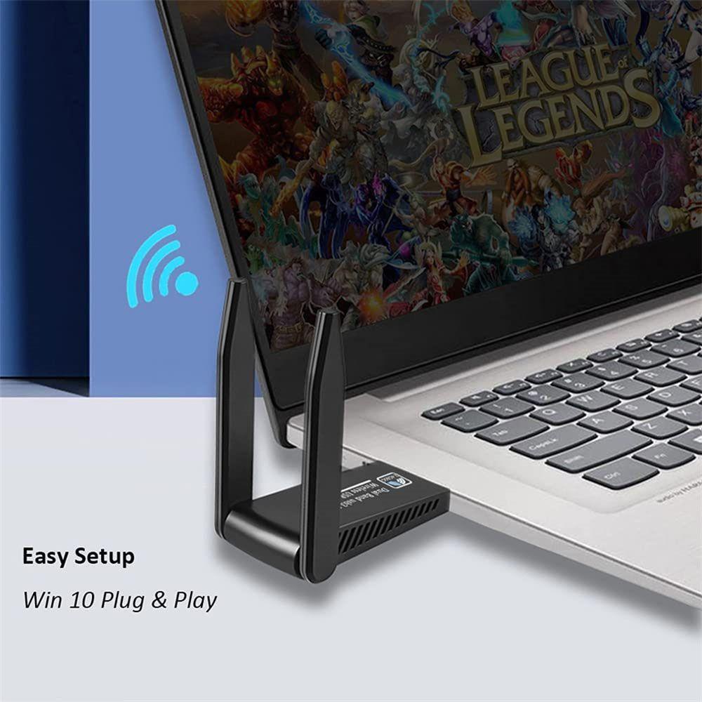 Thiết Bị Kết Nối WIFI TAYLOR1 1300Mbps Cho Laptop PC