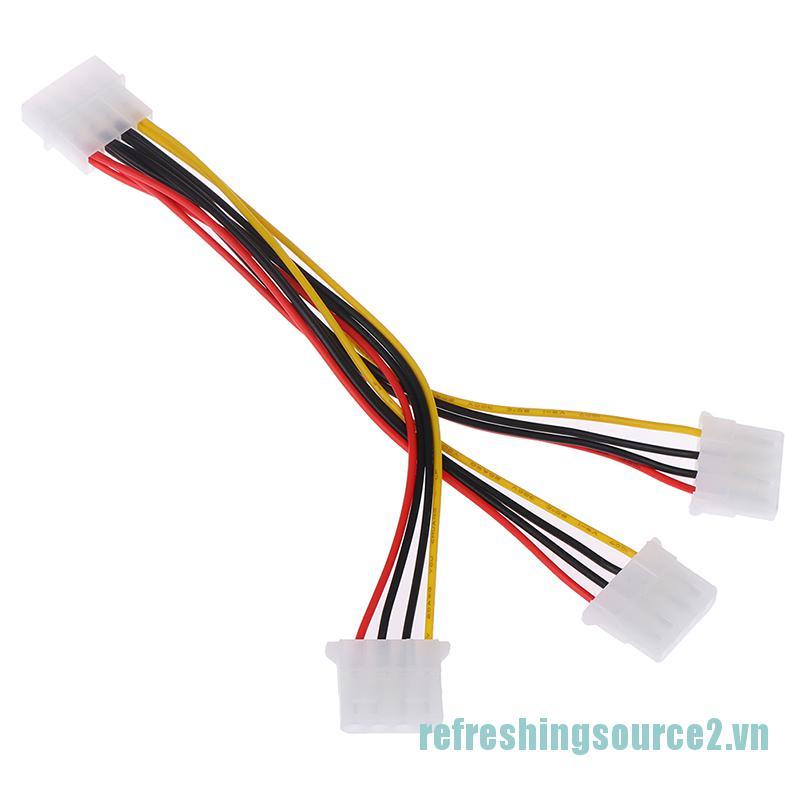 Cáp Chia Nguồn Cx 4 Pin Ide 1-to-3 Molex Ide Female