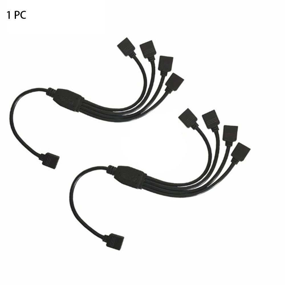 Dây Cáp Nối Dài 1 Ra 2 3 4 Cổng Đèn Led Rgb 3528 5050