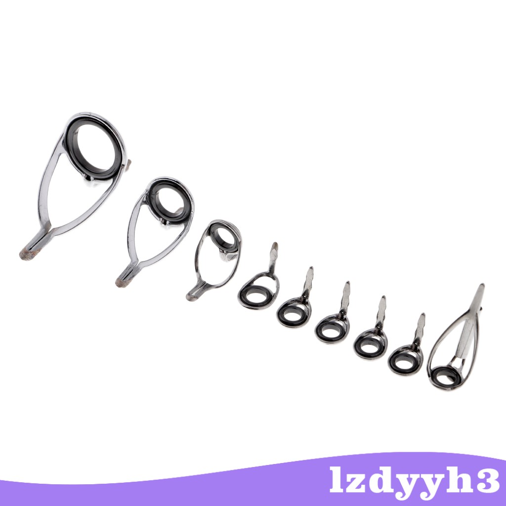 Bộ 9 Vòng Dẫn Cần Câu Cá 5 # 5 # 5.5 # 6 # 8 # 10 # Lzdyyh3