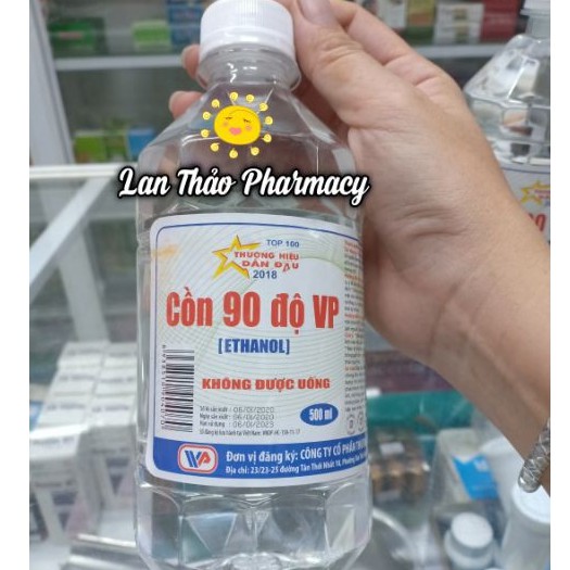 CỒN  VĨNH PHÚC 90 ĐỘ CHAI 500ML CHÍNH HÃNG GIÁ SỈ