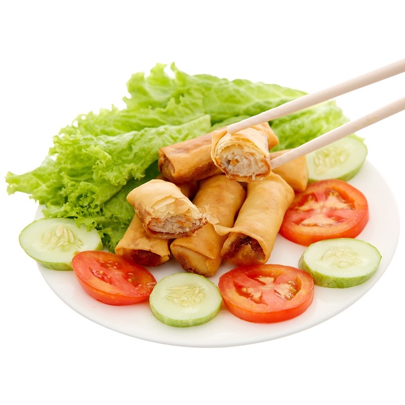 [NOWSHIP] CHẢ GIÒ TÔM KHOAI MÔN DA BÒ BÍA HÀNG NGON~HỘP 500GR 30 CUỐN | BigBuy360 - bigbuy360.vn