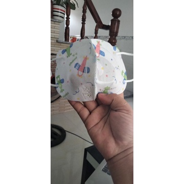 khẩu trang 3D kháng khuẩn cho bé ( hộp 10 cái)