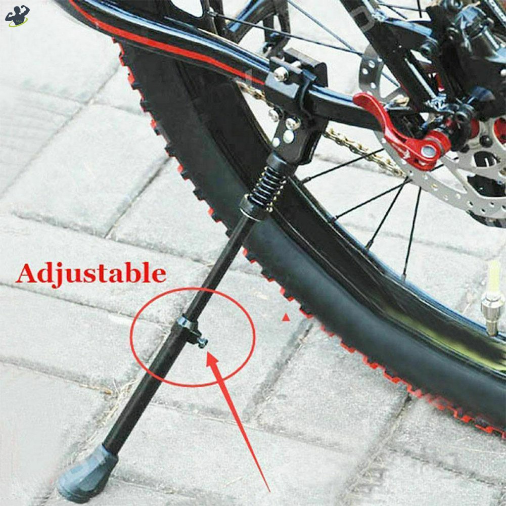 Chân chống dành cho xe đạp thiết kế có thể điều chỉnh vít lò xo chịu tải