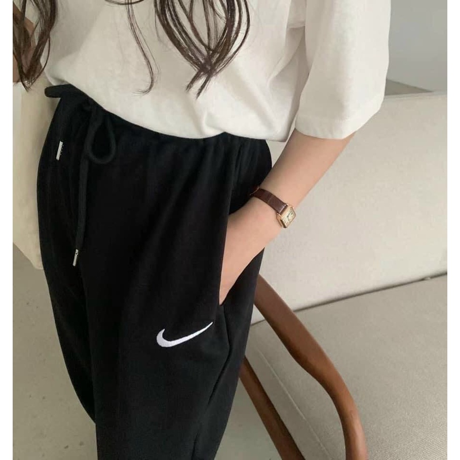 Quần Jogger cạp chun bo gấu dáng rộng thoải mái JBG60