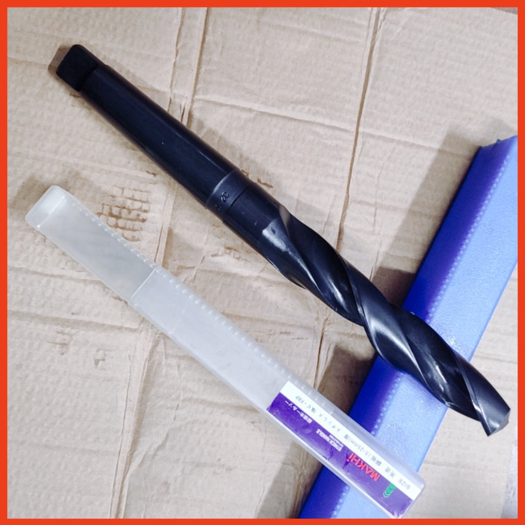 Mũi khoan chuôi côn 23.5mm, chuôi côn MT3, chiều dài lưỡi 155mm,chiều dài tổng 253mm