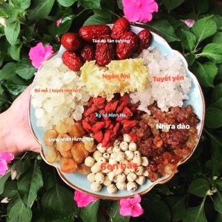 CHÈ DƯỠNG NHAN TUYẾT YẾN TÚI 450gr/12 Vị