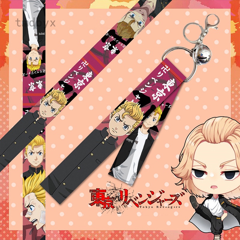 Tmdbyx Móc Khóa Gắn Dây Ruy Băng Anime Revengers Sano Manjirou Hanagaki Takemichi Tachibana Kawata