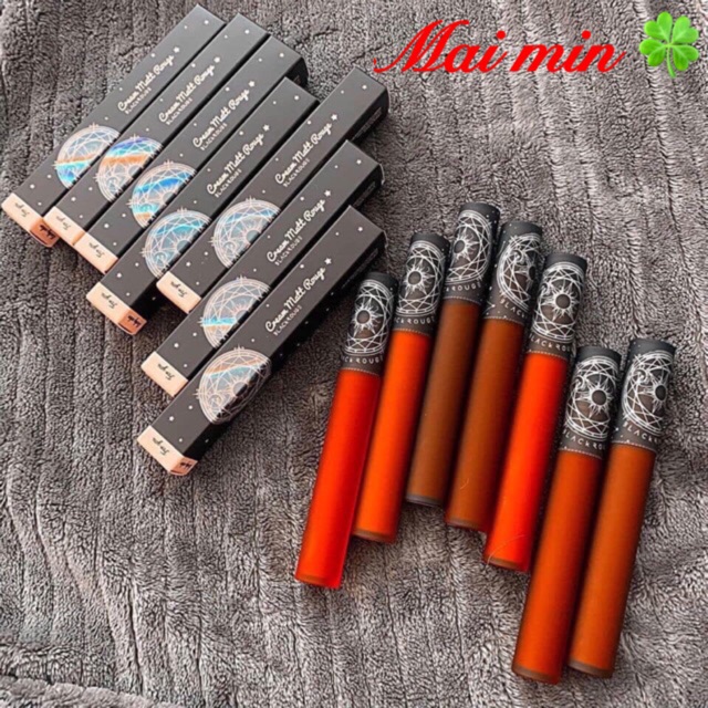 Son kem Black Rouge Cream Mat màu 06 - Đỏ Ấm