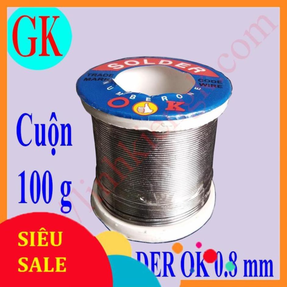 [ SIEU RE ]  Thiếc hàn SOLDER OK 0,8 mm