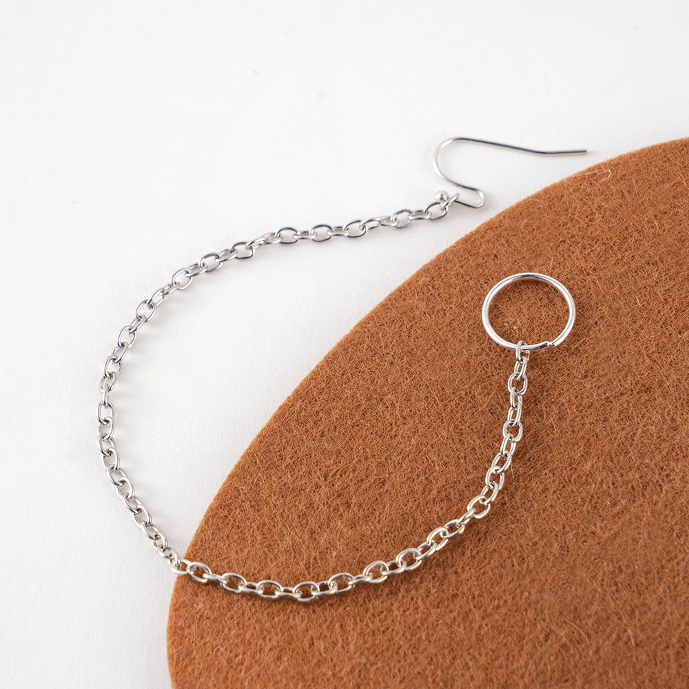 Khuyên mũi dây xích tua rua phong cách retro quyến rũ