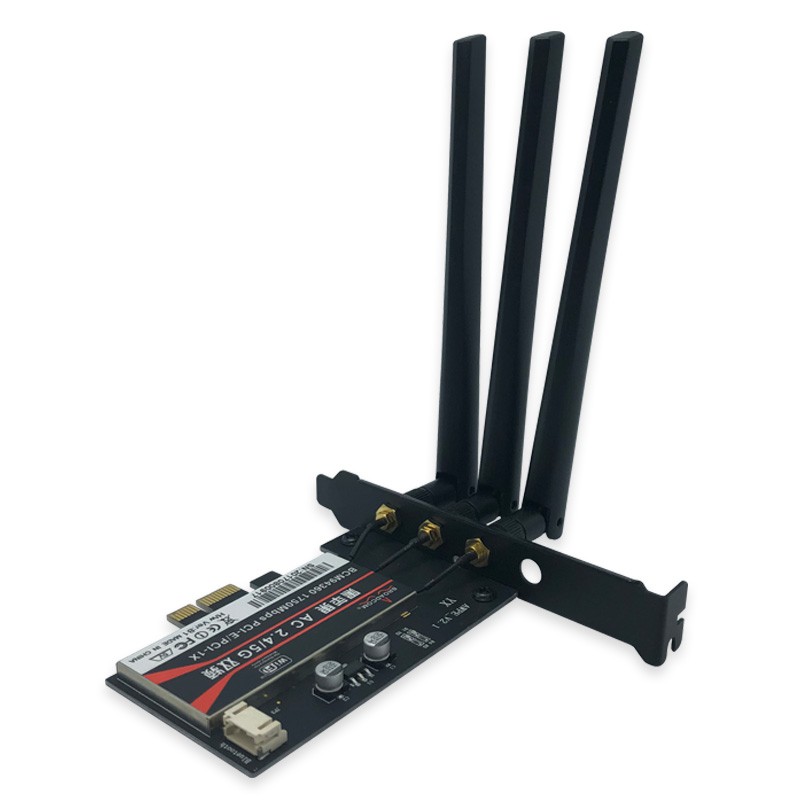 Card WiFi cho PC Broadcom BCM94360 + Bluetooth 4.1 chuẩn AC hỗ trợ MacOS