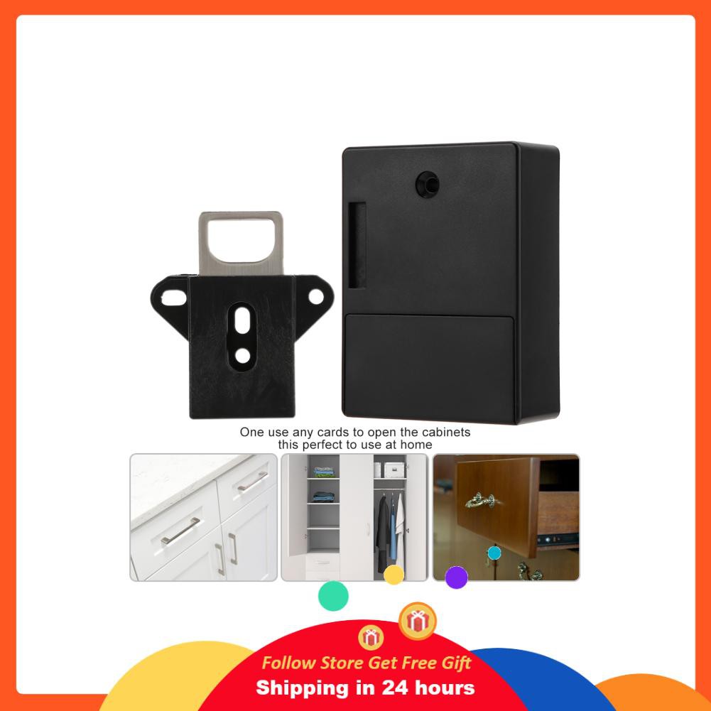 Goon Ổ Khóa Kỹ Thuật Số Rfid Diy Không Cần Khoan Lỗ Sử Dụng Pin (pin)