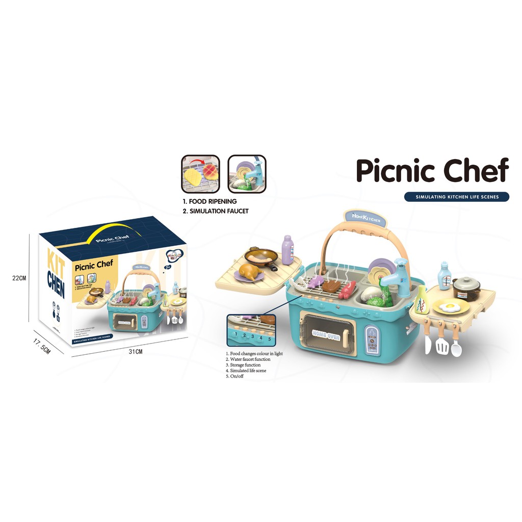 Đồ Chơi SWEET HEART Little Star Giỏ Picnic Mùa Hè-Đỏ LLX0178037