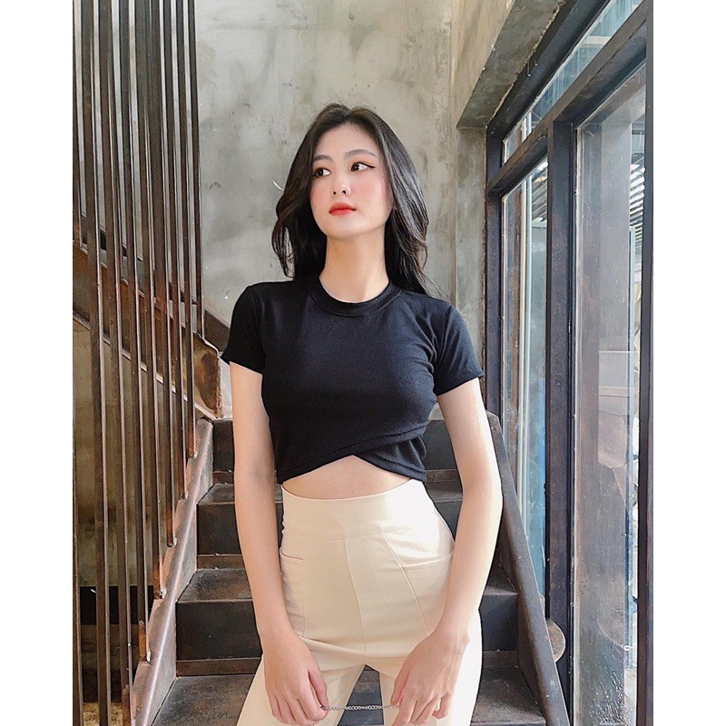 ÁO CHÉO EO BASIC▪Basic Croptop