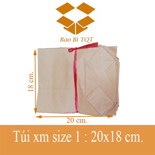 Combo 500 túi 1 - túi xi măng 1 kích thước 20x18