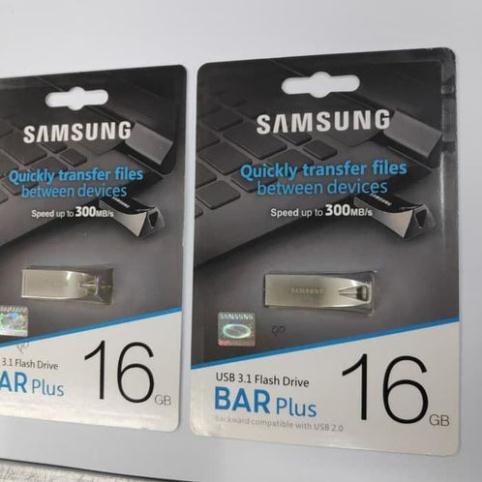 Ổ ĐĨA FLASH USB 3.1 SAM SUNG BAR PLUS 32GB/16GB/8GB/4GB CHỐNG NƯỚC - BH 12 THÁNG