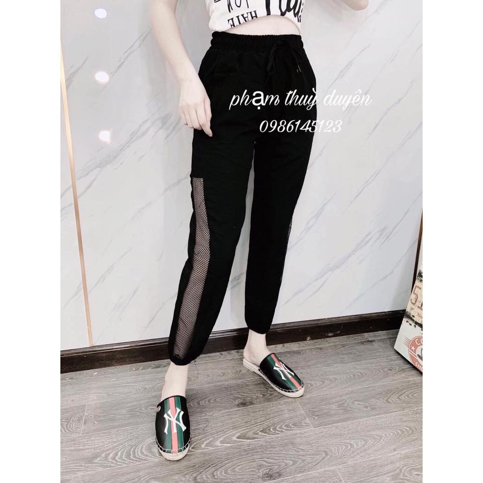 Quần đũi pha lưới