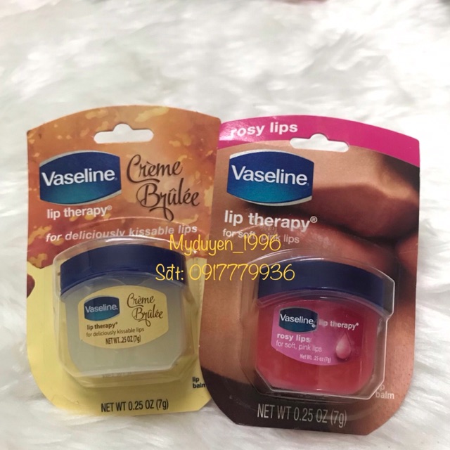 Son dưỡng môi VASELINE (hàng auth)