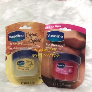 Son dưỡng môi VASELINE (hàng auth)