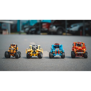 Lego ô tô xếp hình chạy đà – Storm Racing