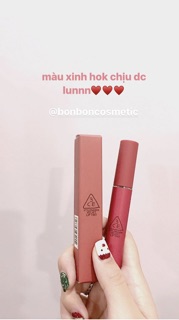[UPDATE] SON 3CE VELVET TINT ĐỦ MÀU