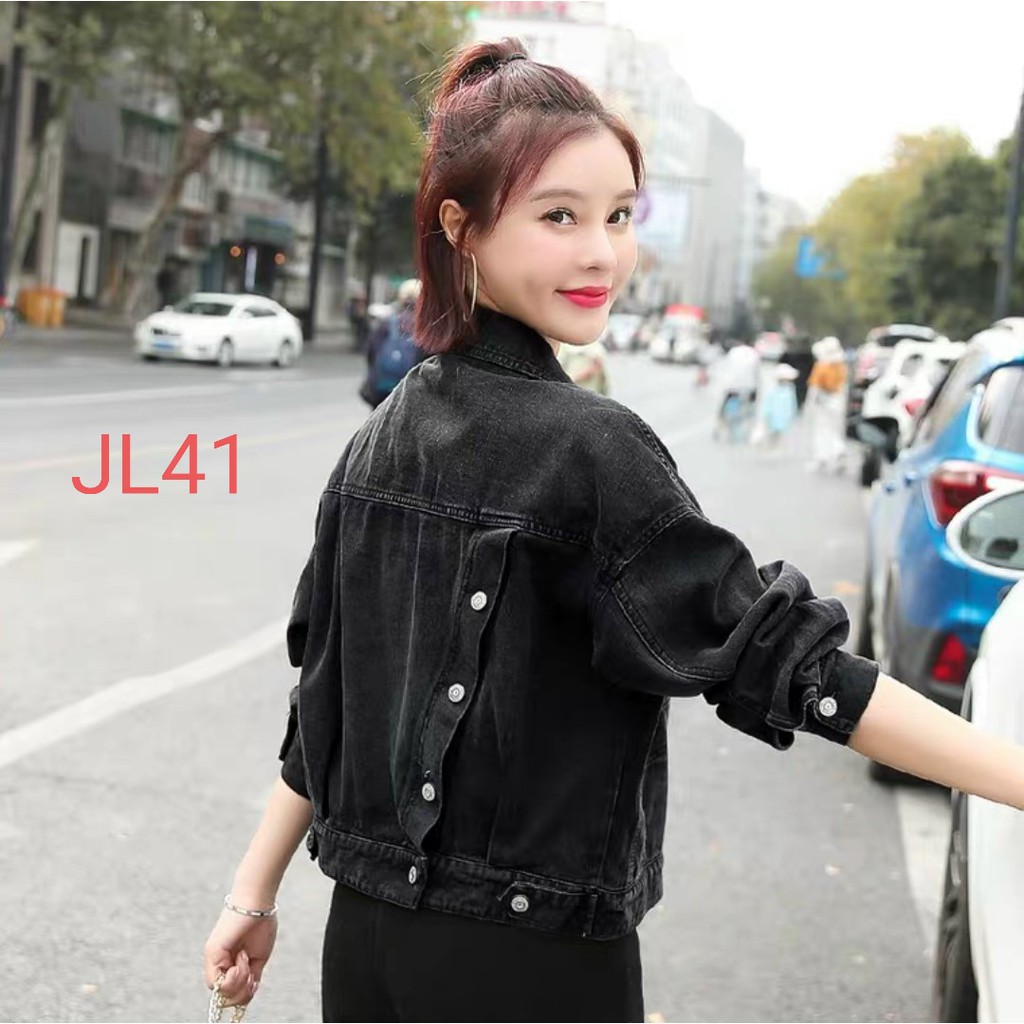 Áo Khoác Jean Nữ Áo Jean Nữ Áo Bò Nữ Áo Khoác Bò Chất Denim Xịn Xò MS06