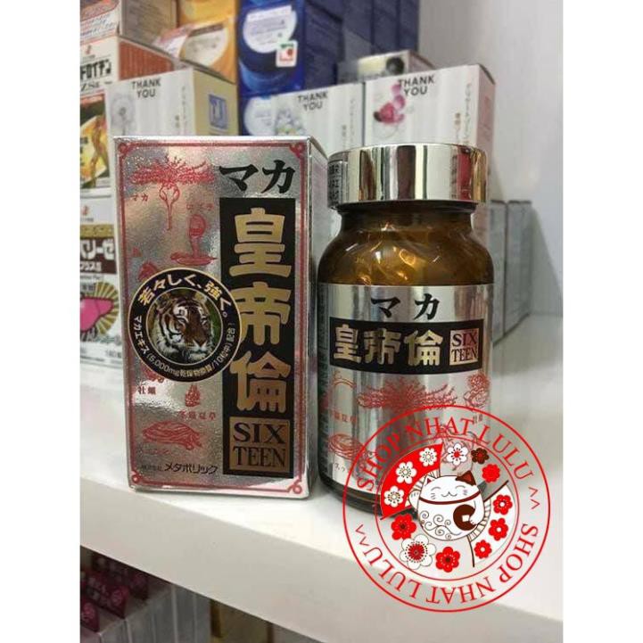 Viên uống Bổ Thận Tráng Dương Maka Sixteen 200 Viên Nhật Bản