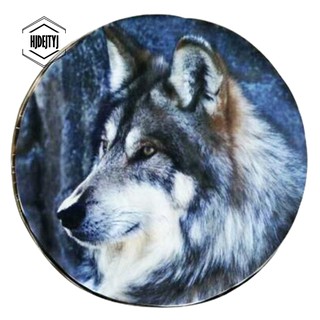 Miếng bọc lốp xe hình con sói độc đáo