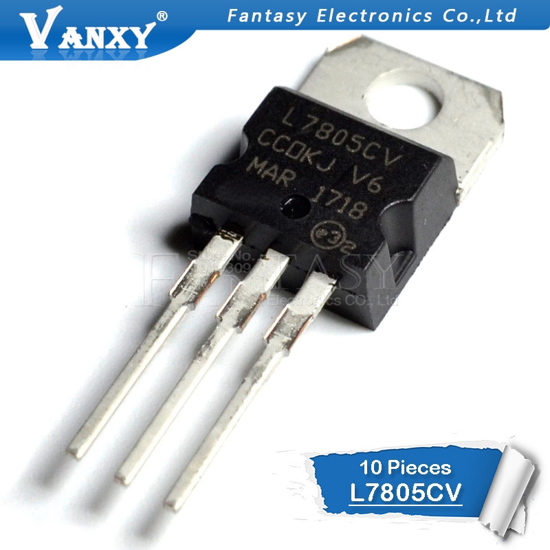 10 CÁI L7805CV TO220 L7805 TO-220 7805 LM7805 MC7805 IC mới và nguyên bản