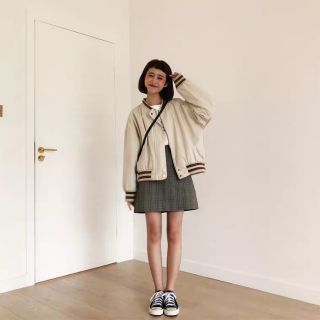 Áo Khoác Kaki Bomber