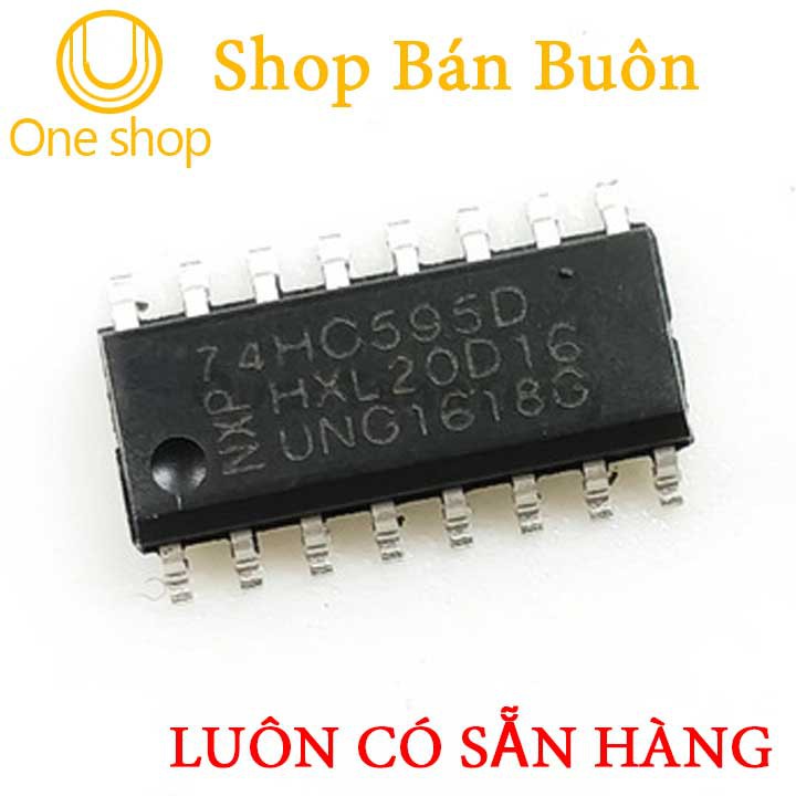 Linh Kiện 74HC595 8-Bit SOP-16
