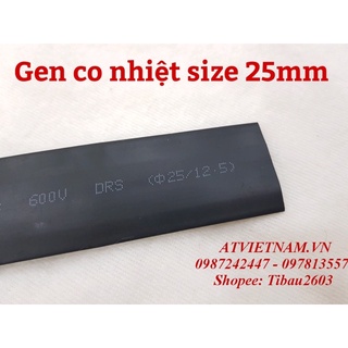 Co nhiệt bọc relay 25mm - dây co nhiệt