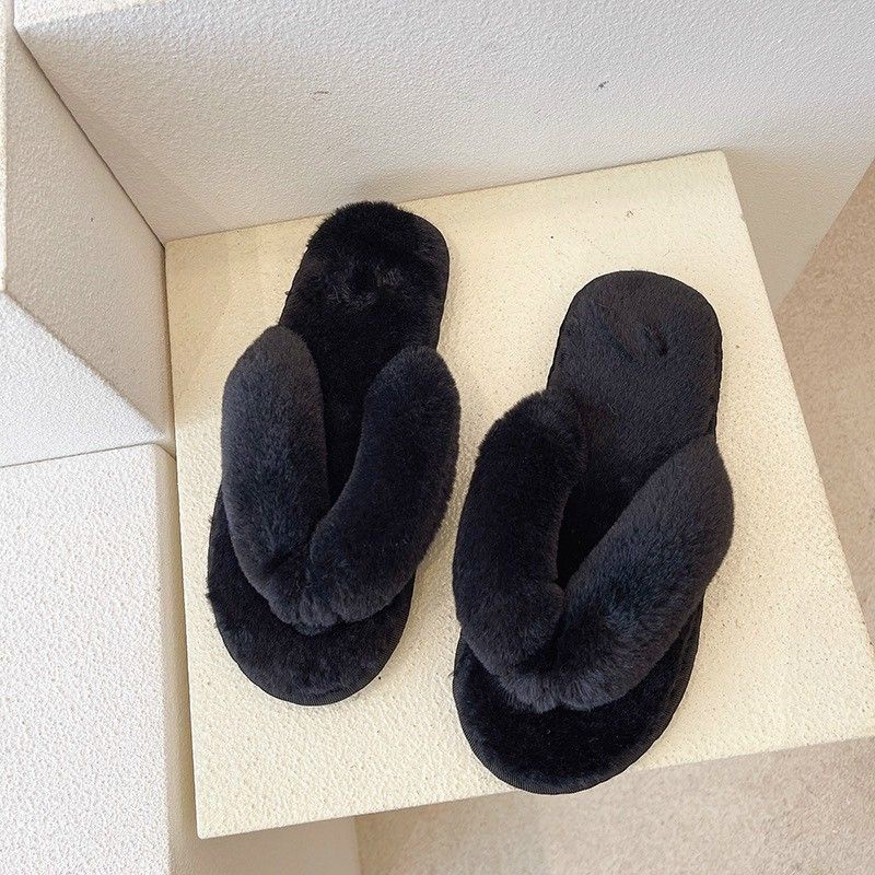 Dép lông quai kẹp