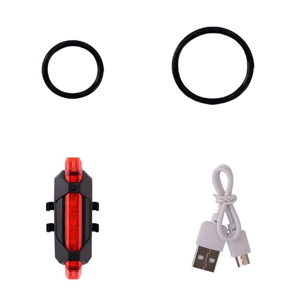 MYRONGVN Đèn LED Cảnh Báo Gắn Đuôi Xe Chống Thấm Nước Có Thể Sạc Lại Bằ