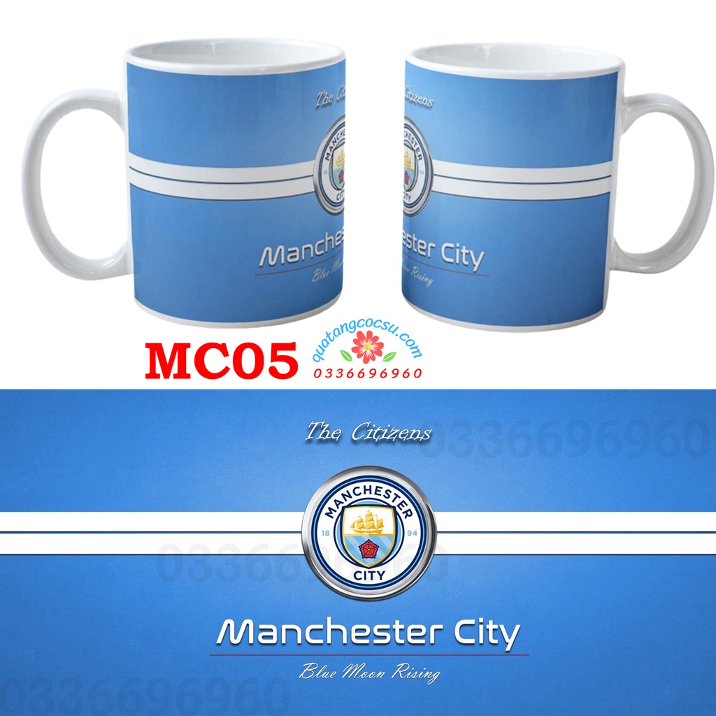 Cốc Sứ Manchester City Nhiều Mẫu - Cốc Man City Loại 1