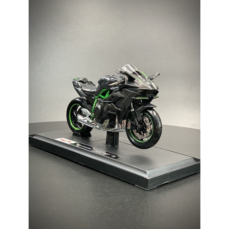 XE MÔ HÌNH - MOTO KAWASAKI H2R tỷ lệ 1:18 - MAISTO CHLstore Mô Hình Xe Đua