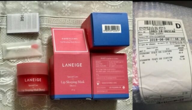 *SIÊU SALE* Mặt Nạ Ngủ Môi Laneige Lip Sleeping Mask Full size 20g