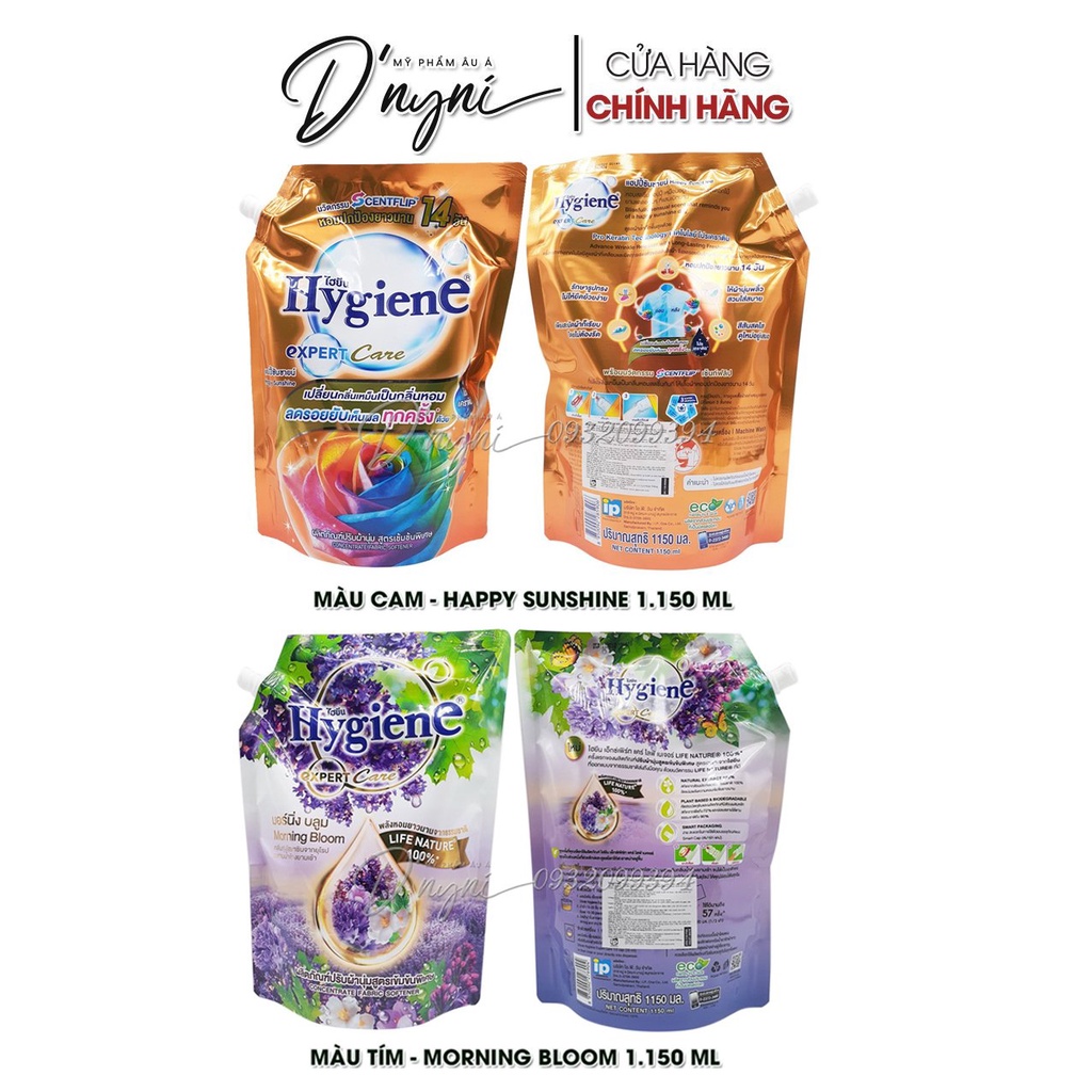 NƯỚC XẢ VẢI ĐẬM ĐẶC HYGIENE THÁI LAN 1300ml