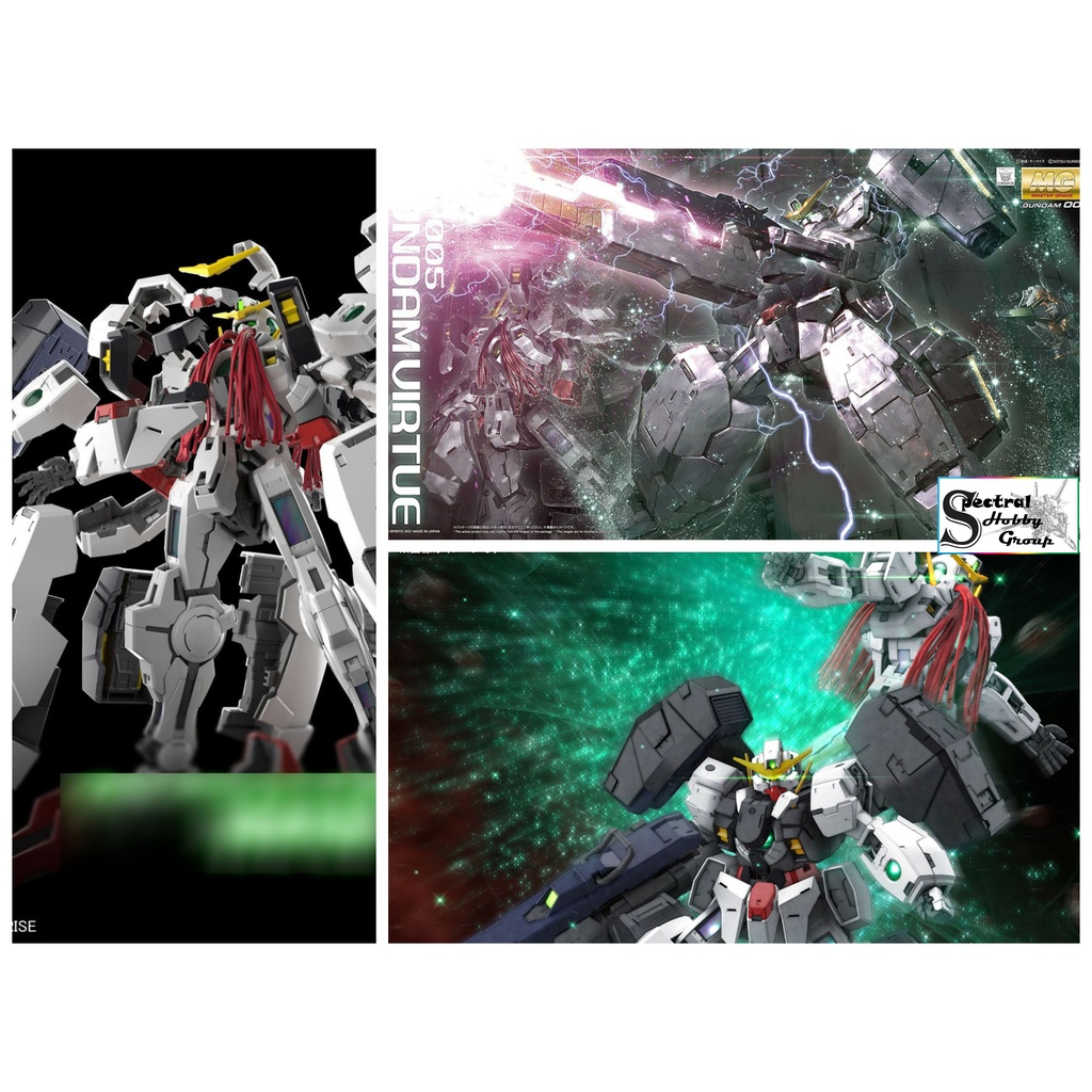 Mô hình lắp ráp MG 1/100 GN005 Gundam Virtue GN004 Nadleeh - bandai