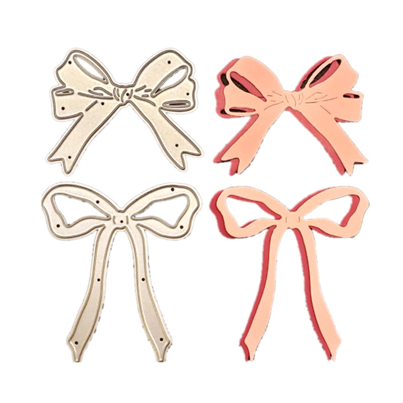 Khuôn Cắt Giấy Kim Loại Hình Nơ Xinh Xắn