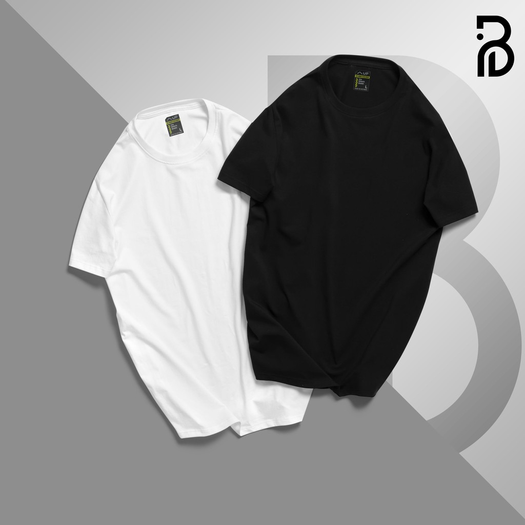 Áo Thun Nam Cotton, Áo Phông Nam basic trơn, ngắn tay vải cotton 100% co giãn, dày dặn, chuẩn form nhiều màu BA01
