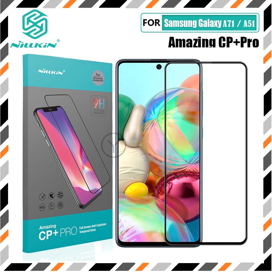 Cường lực full màn hình Nillkin Amazing CP+ Pro cho Samsung Galaxy A71/M51/Note10 lite/S10 lite... [Chính Hãng]