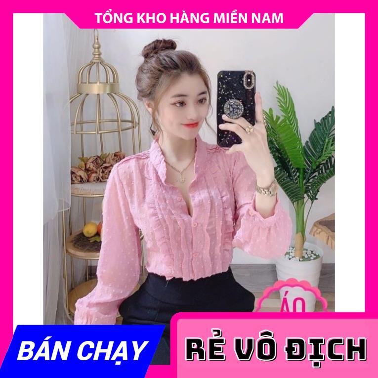 ÁO KIỂU CÔNG SỞ MT1897 ⚡ẢNH THẬT⚡HÀNG ĐẸP⚡ ÁO SƠ MI VOAN ⚡ ÁO KIỂU PHỐI BÈO  MY