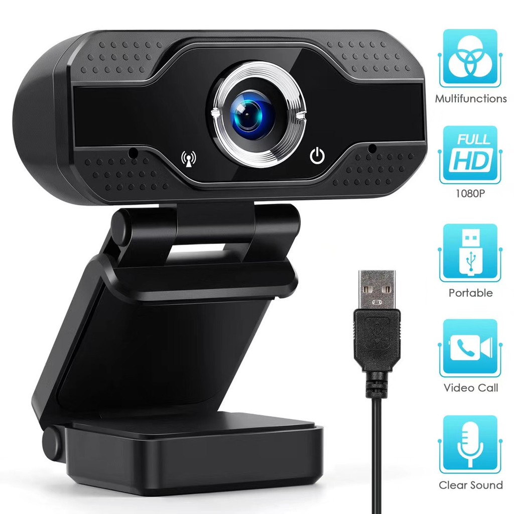 Camera Webcam HD 1080P tích hợp micro cho máy tính WV8 | BigBuy360 - bigbuy360.vn