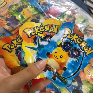 10 gói nổ dẫm pokemon
