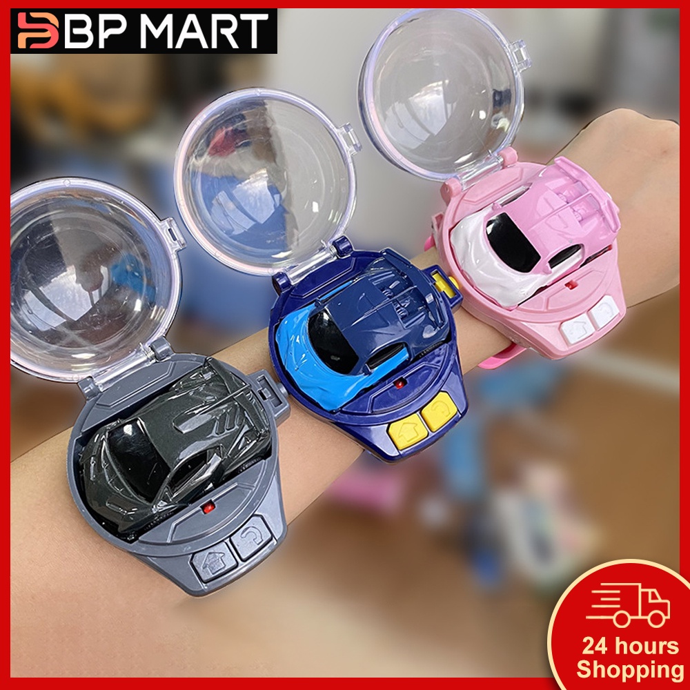 Đồ chơi xe đua mini BP MART điều khiển từ xa sạc USB có đồng hồ làm quà tặng cho trẻ em